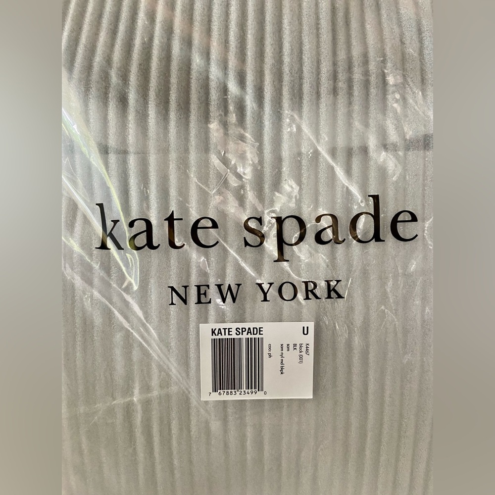 Kate Spade Nylon Backpack, Backpack with Adjustable Straps, Black - Picture 11 of 12